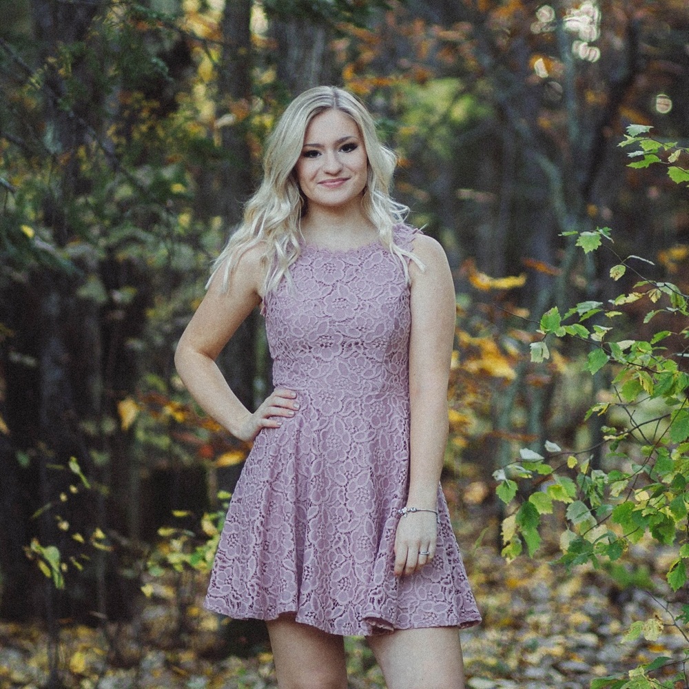 Beautiful pink lace dress ✨